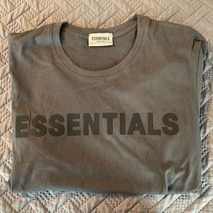 Gray essentials shirt size medium